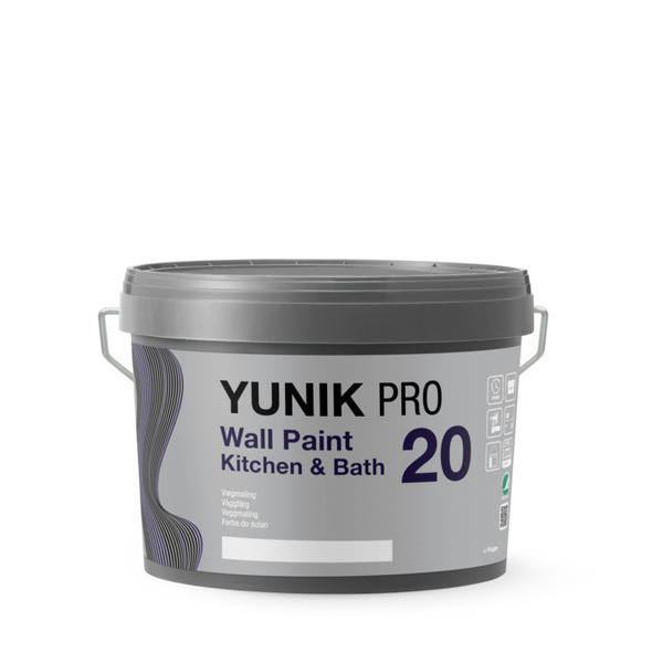 Yunik Pro Køkken/bad 20 Hvid - 2,5L