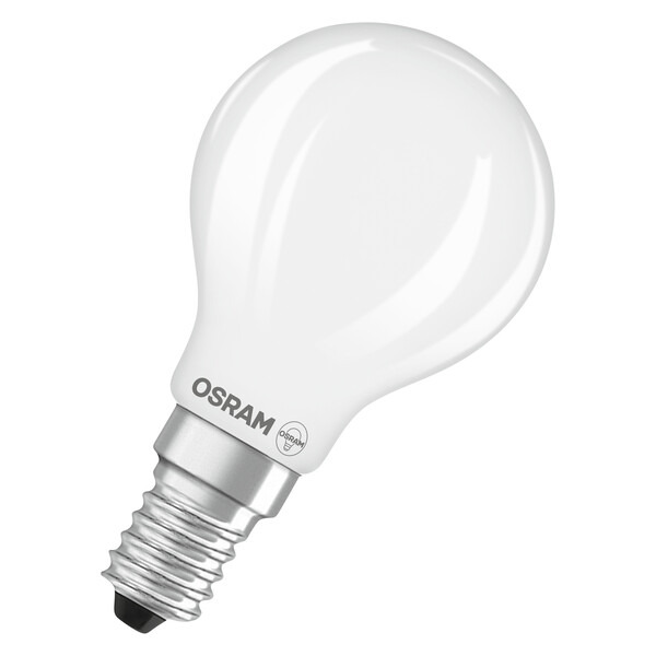 OSRAM LED krone mat 470lm 3,4W/827 (40W) E14 dæmpbar