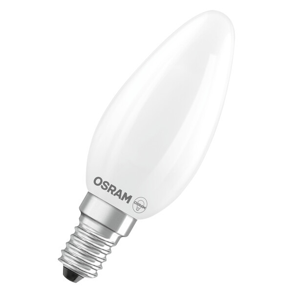 OSRAM LED kerte mat 470lm 3,4W/827 (40W) E14