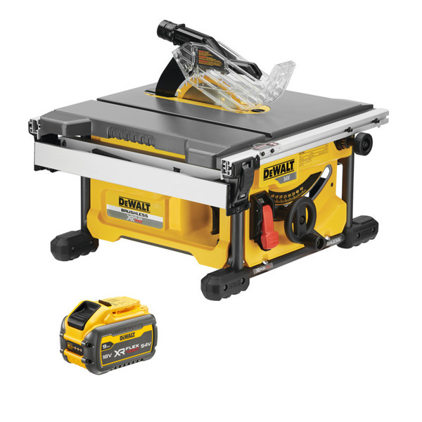 DEWALT XR Bordrundsav 54V Flexvolt DCS7485N-XJ + Batteri 54V XR DCB547