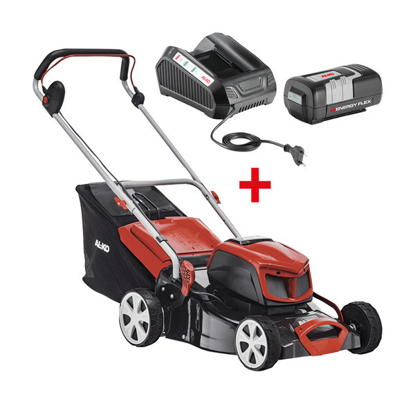 AL-KO Plæneklipper EnergyFlex 42cm .inkl. batteri og lader