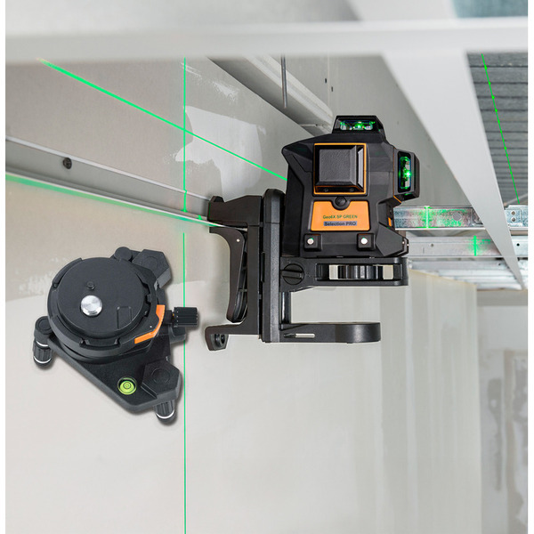 GeoFennel Kryds-/linjelaser GEO6X SP + Justeringsplatform