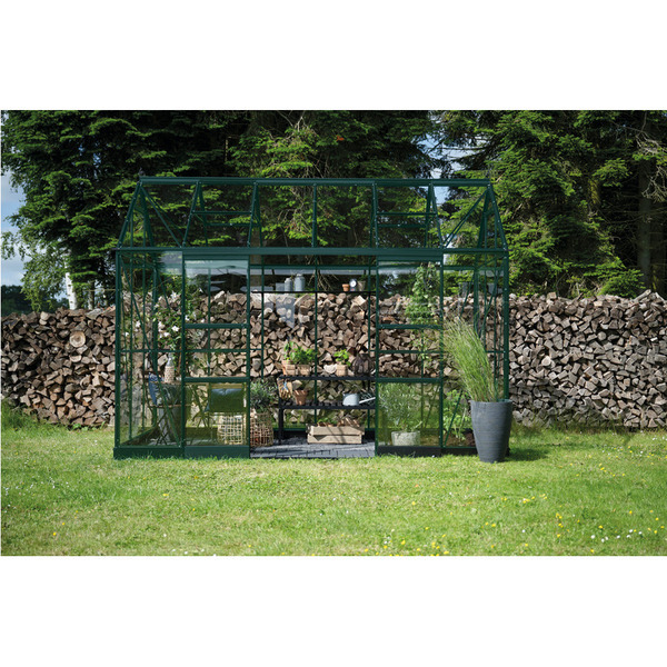 Juliana Halls Icon Planthouse 6 Drivhus - 7,3 m² - Grøn, 3 mm hærdet glas