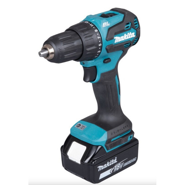 Makita Slagboremaskine M/batteri og lader 18V DHP490SF1J