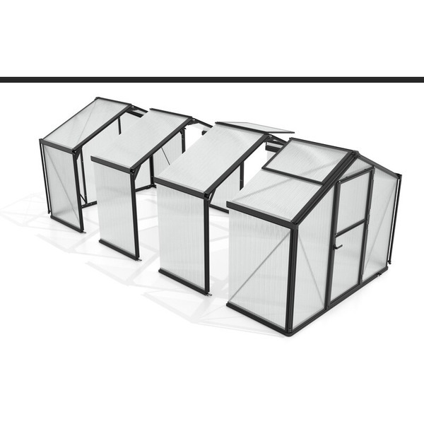 Vitavia Drivhus Deimis Tilbygning Sort