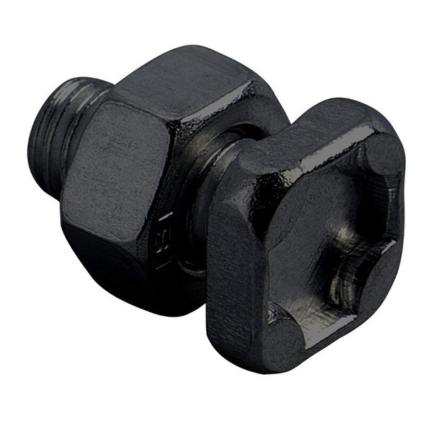 Vitavia Bolte Og Møtrikker - 10 stk - Alu Sort