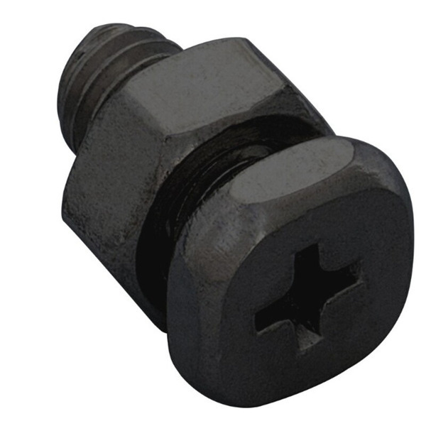 Vitavia Bolte Og Møtrikker - 10 stk - Rustfri Sort