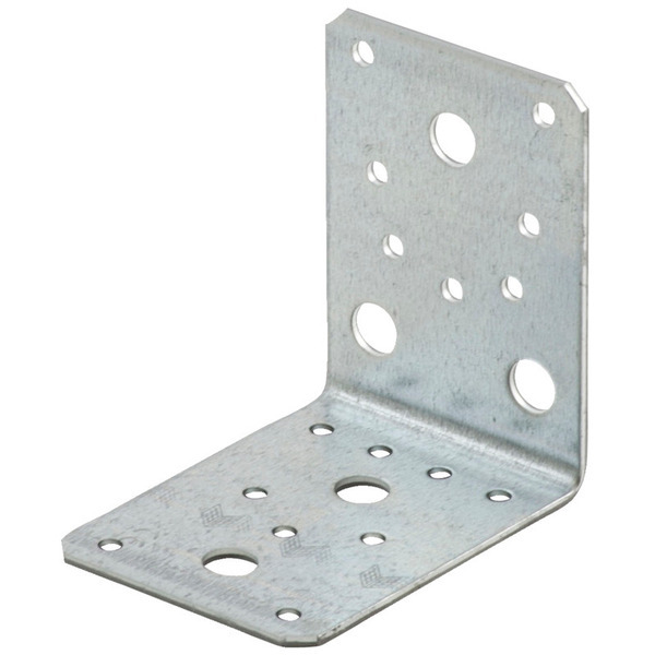 SOLID Vinkelbeslag V1 90 U/Rib - 89x89x2,5x65mm - 50 stk/ks
