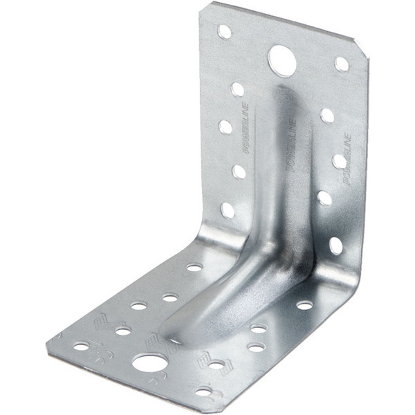 SOLID Vinkelbeslag V2 PL 90 - 90x90x1,5x65mm - Højstyrkestål M/Rib - 50 stk/ks