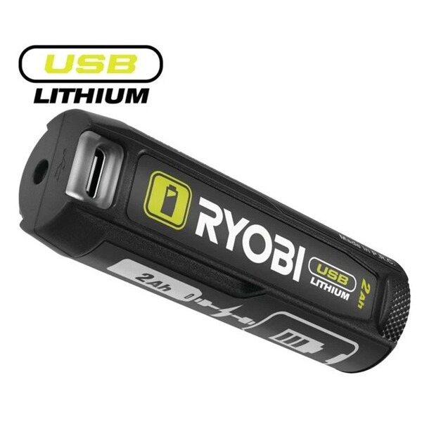 Ryobi 4V USB Lithium™ 2,0 Ah Batteri/powerbank RB4L2