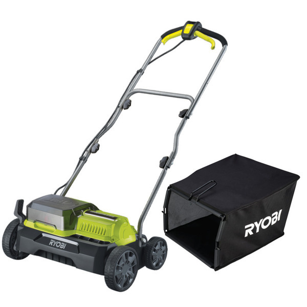 Ryobi ONE+ Plænelufter/mosfjerner RY18SFX35A-0 + Opsamler