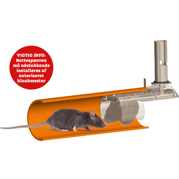 Rottespærre TX26 LOCK Ø150/160 PVC VVS Mini