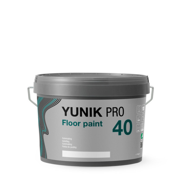 Yunik Pro Floor Paint 40 2,5L - Lys grå