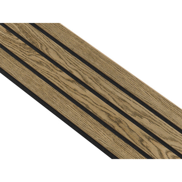 I-Wood Pro+ I-Lock Akustikpanel 4-lamel Eg - 30x240cm - flere varianter