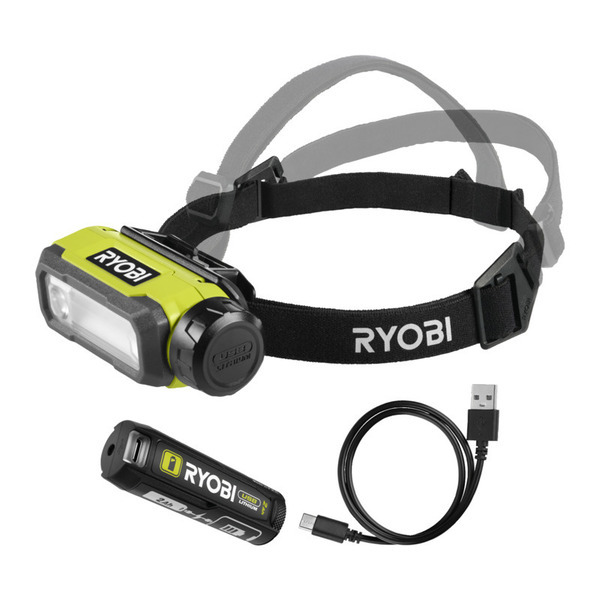 Ryobi 4V USB Lithium™ Pandelampe RHT4-120G