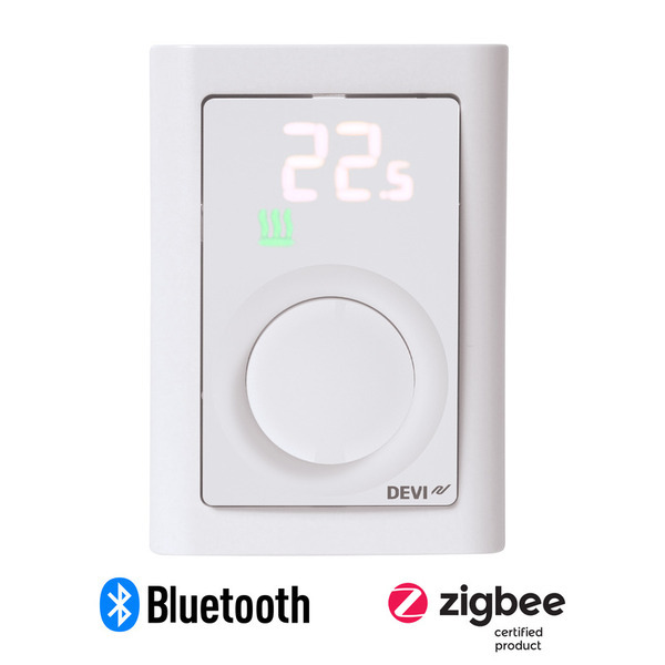 DeviReg Ecodesign termostat til elektrisk gulvvarme