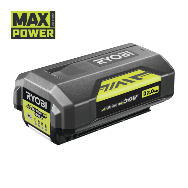 Bourgogne forstyrrelse personale Ryobi MAX POWER Batteri 36V 2,0Ah BPL3620D - Batterier - Bygma