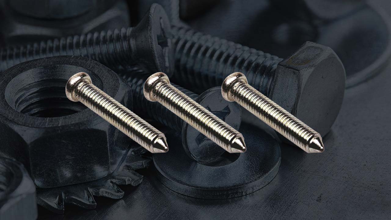 Cylinderskruer til låsekasser og dørhåndtag