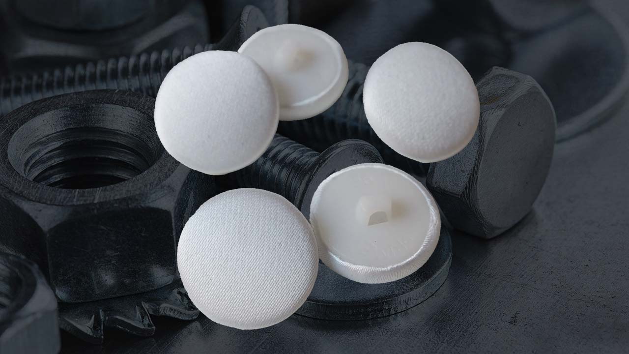 Dækknapper til skruer