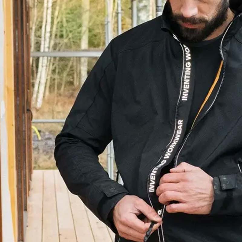 Arbejdsjakke til byggepladsen