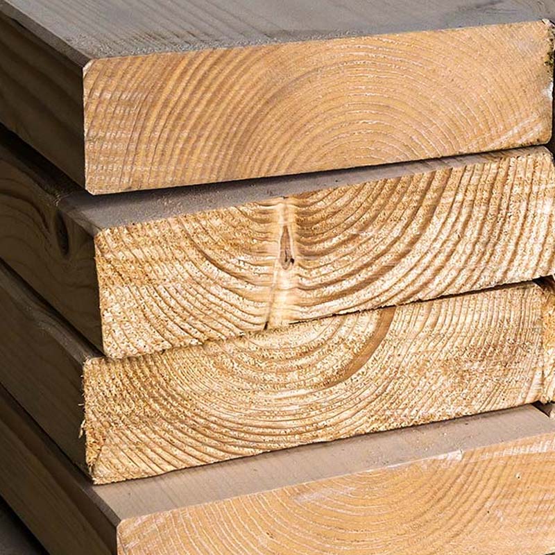 Brædder i ubehandlet træ