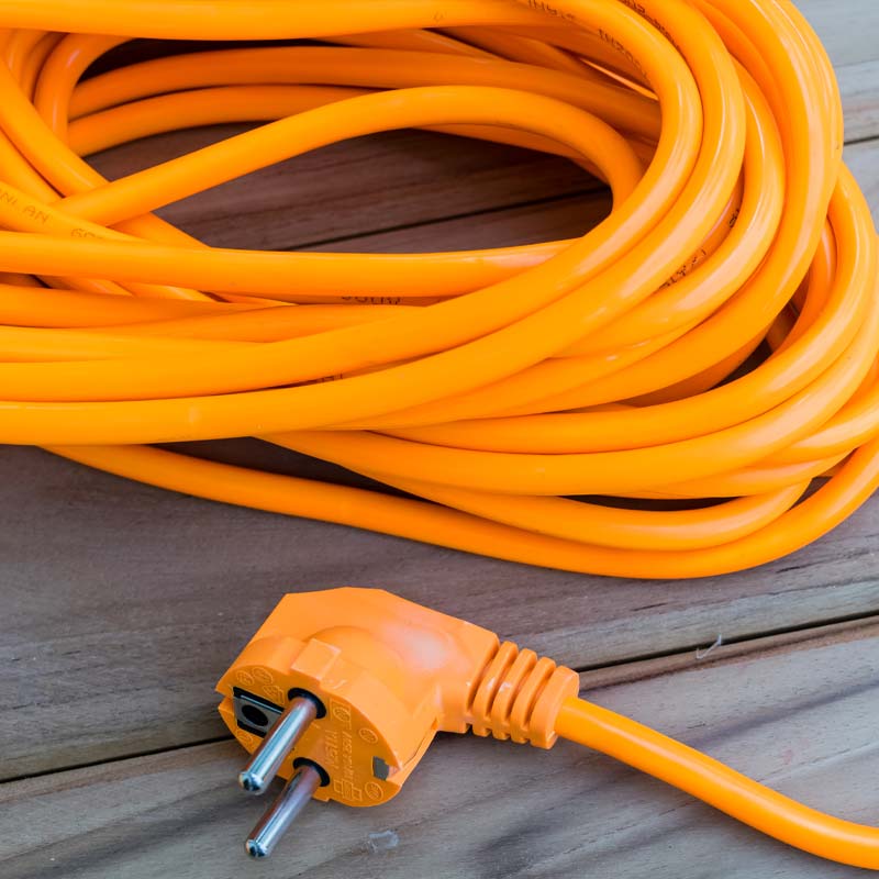 Forlængerledninger med eller uden jord