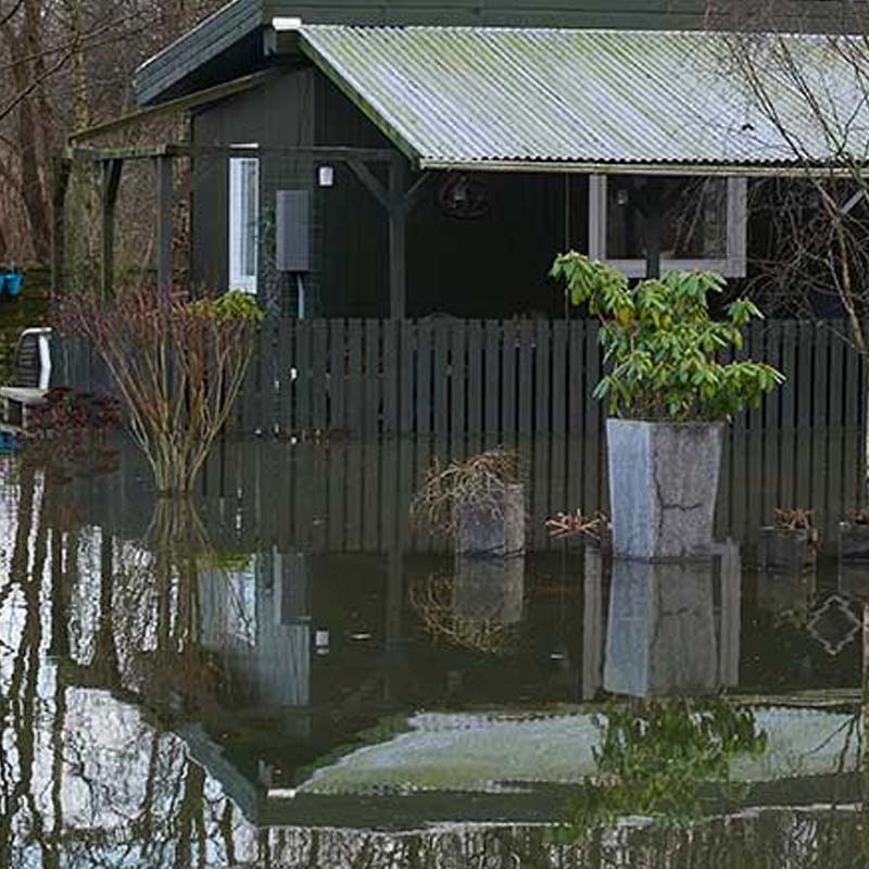 Oversvømmelse af bolig