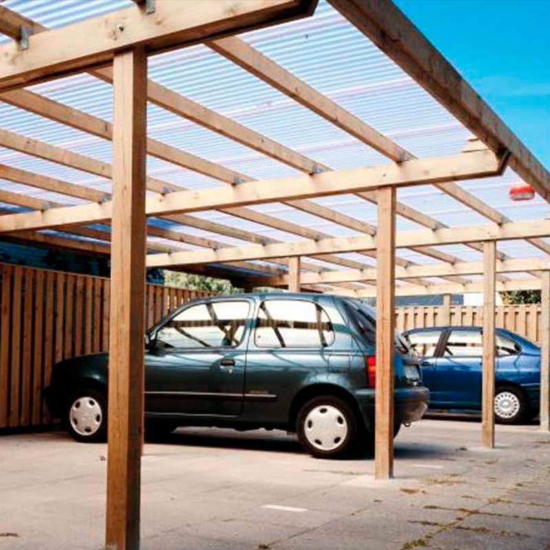 Udvalg af trapezplader til tage