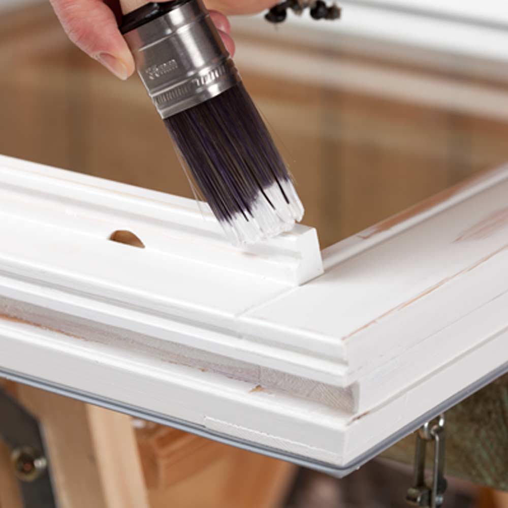 Udendørs vinduesmaling fra Pinotex og Yunik