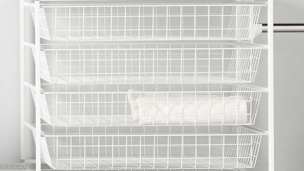 Elfa traadkurv til opbevaring