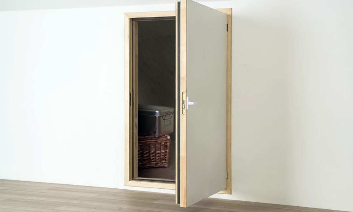 Skunkdør og inspektionsdør til opbevaring