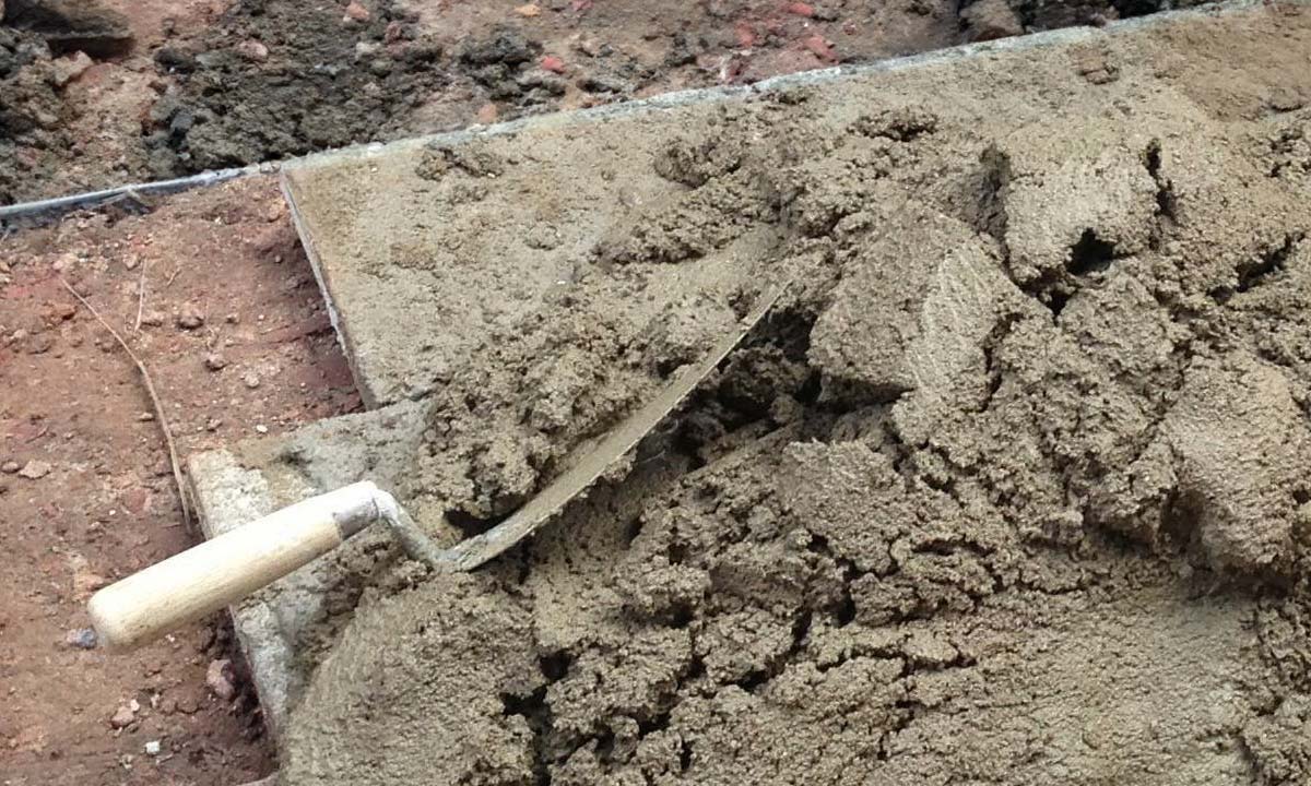 Bakkemørtel og strandmørtel til murværk