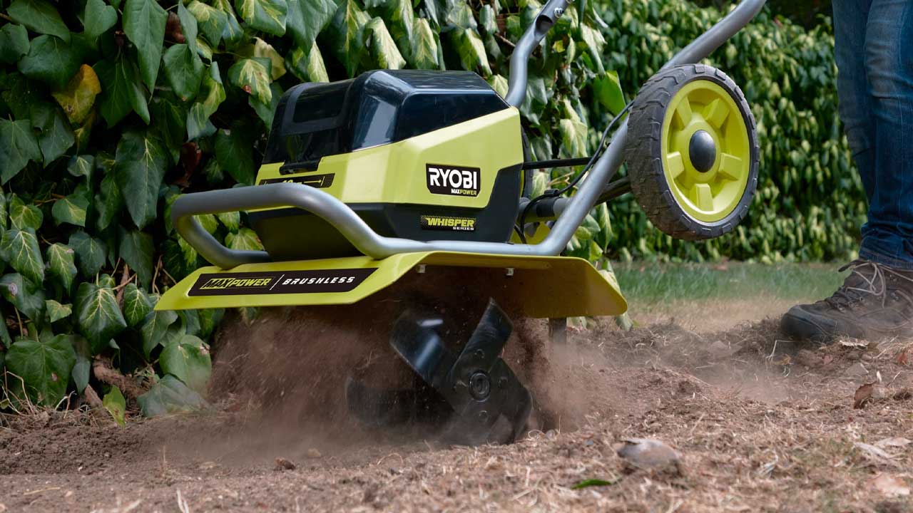 Udvalg af havefræsere og kultivatorer hos Bygma