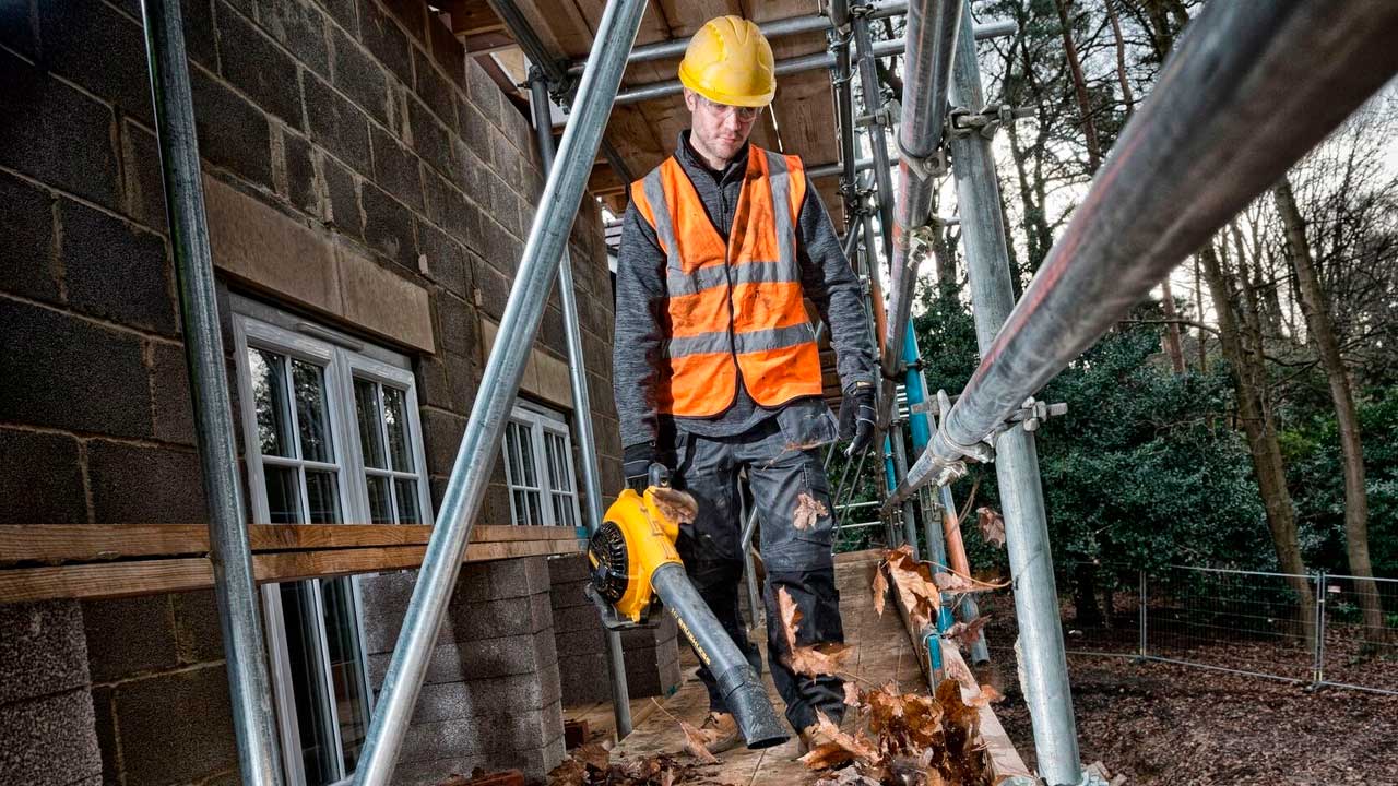 Dewalt Løvblæser og løvsuger til erhverv