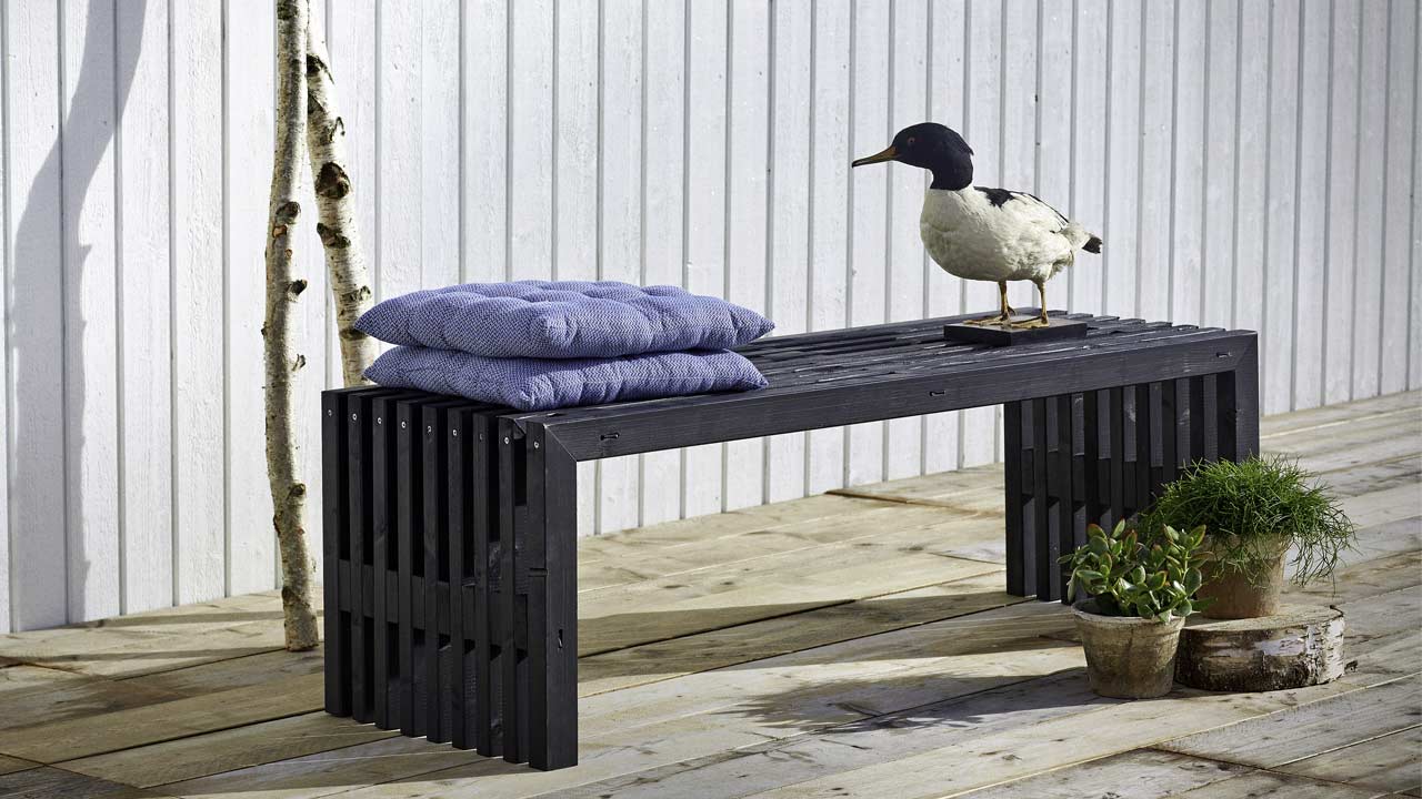 Billige havemøbler og bænke i træ hos Bygma