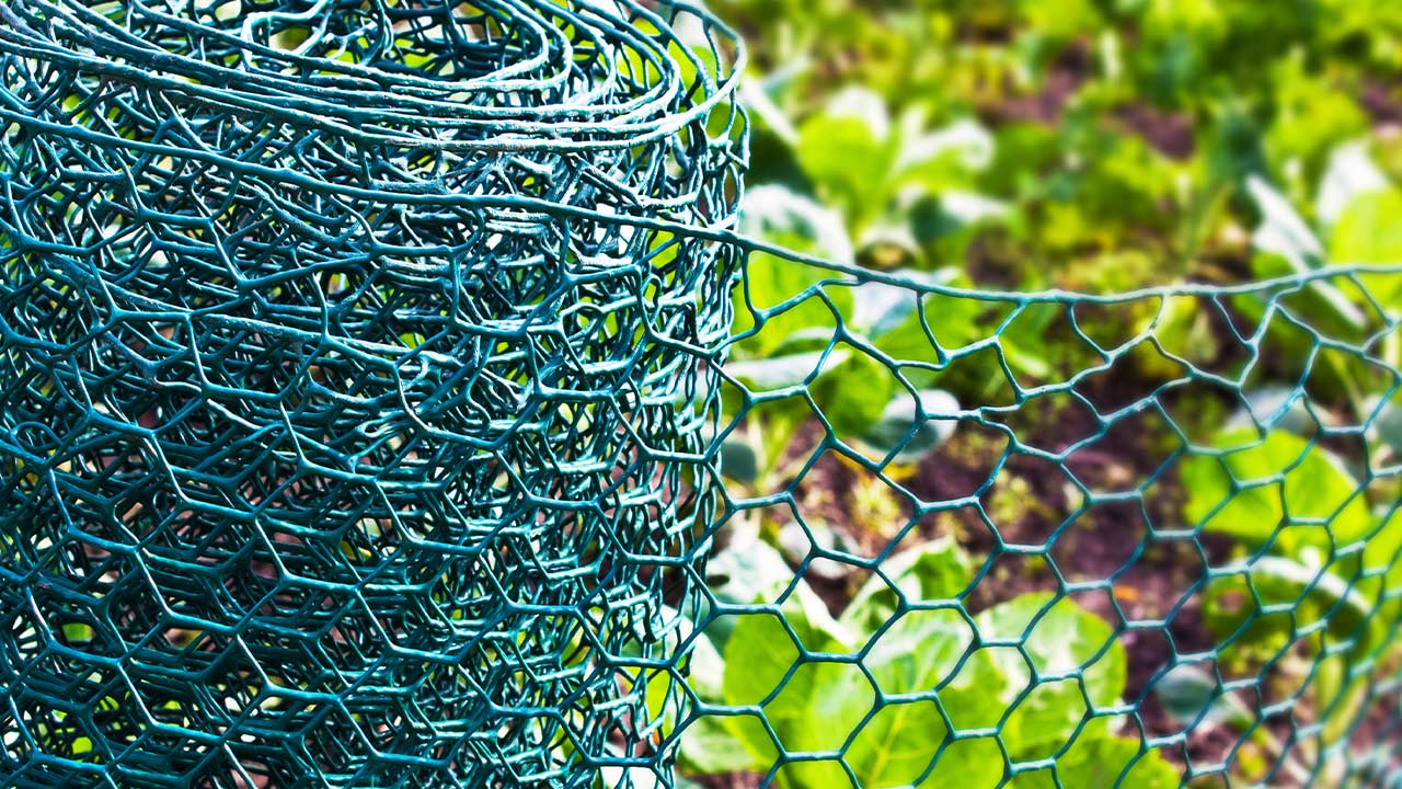 Grønt 90 cm trådhegn til haven