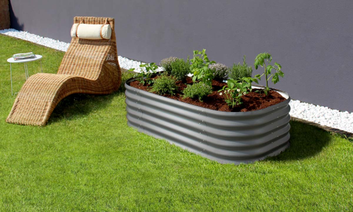 Færdiglavet kasse til højbed