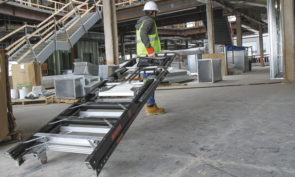 Jumbo Stige på byggeplads