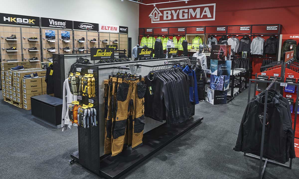 Professionelt arbejdstøj til lave priser hos Bygma