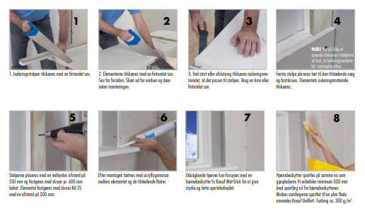 Isoler din ydervæg indefra 