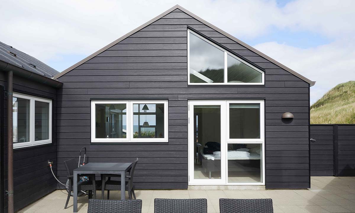 Facade med Hardieplank facadebrædder