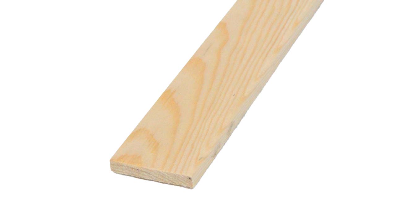 Ubehandlede forkantlister i træ