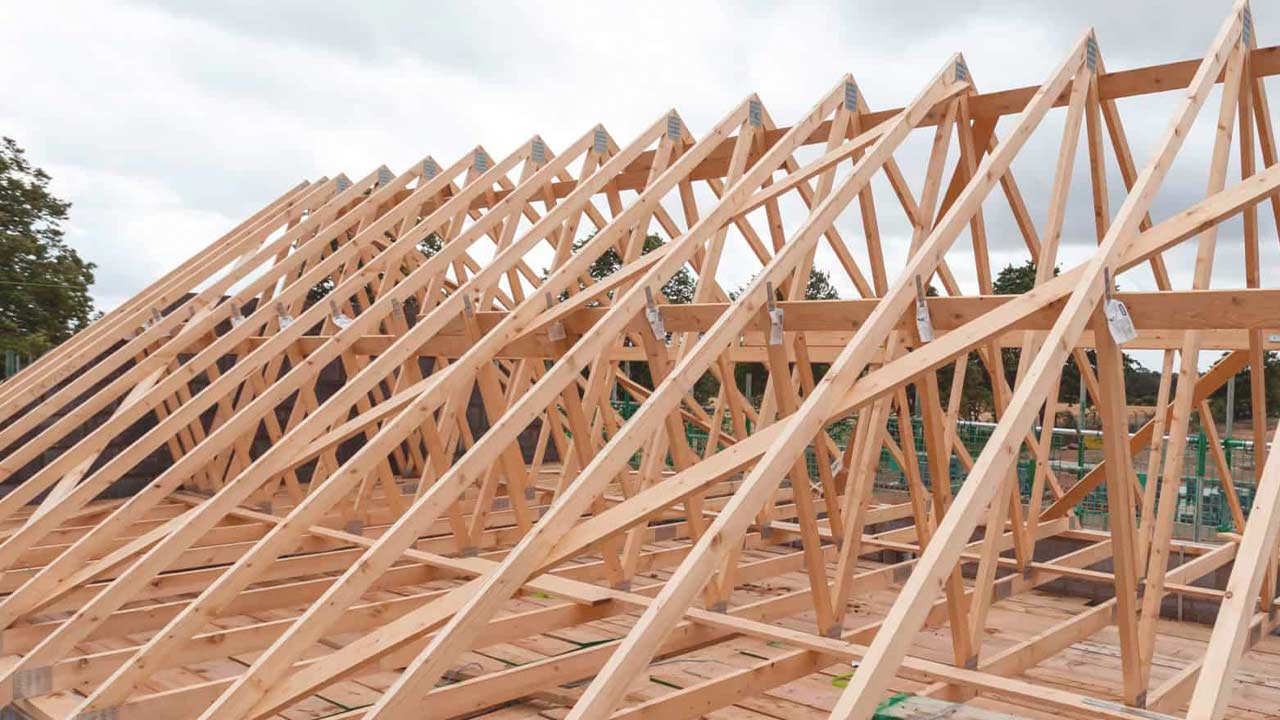 Spærtræ til tagkonstruktioner