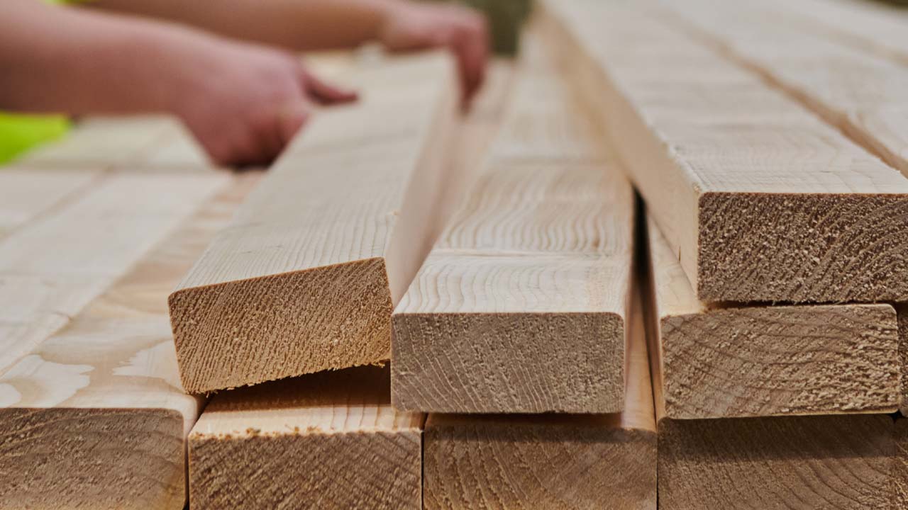 Reglar i trykimprægneret træ