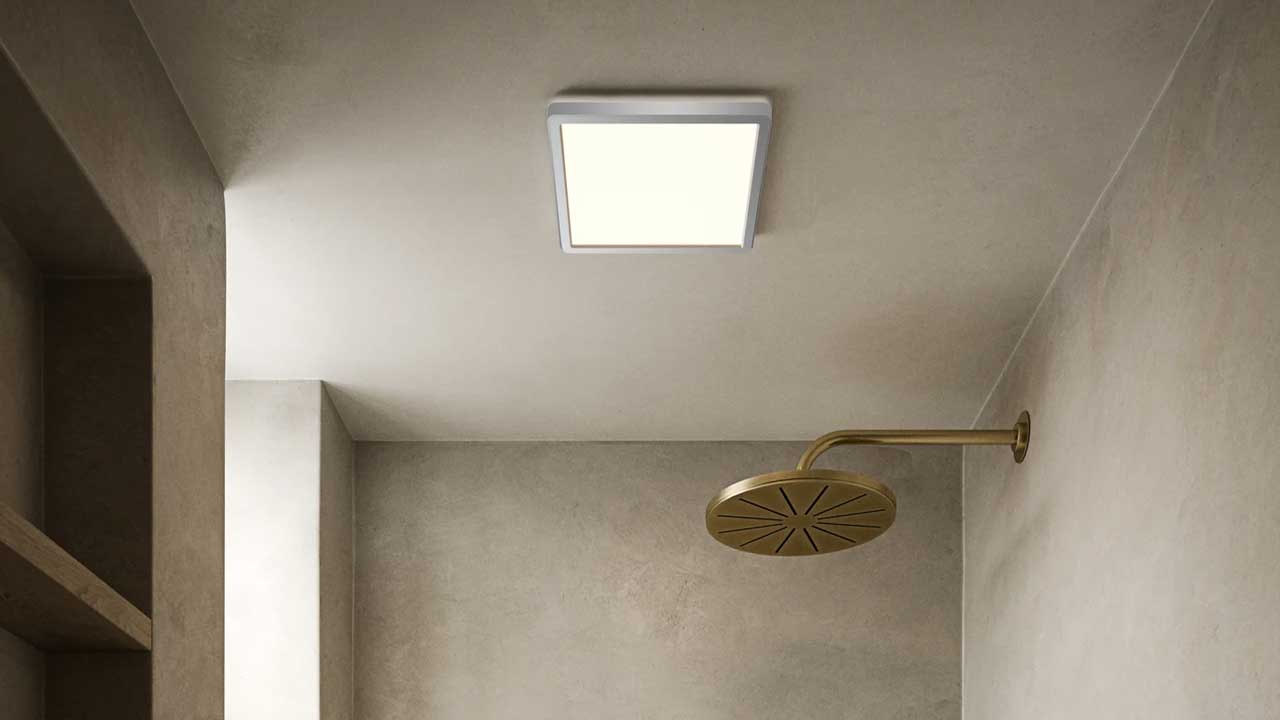 Badeværelseslamper til loft og væg