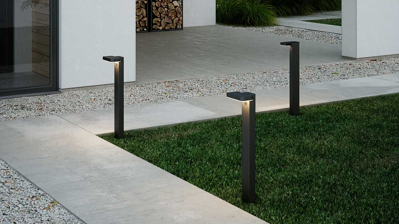 Udendørslamper og bedlamper i haven