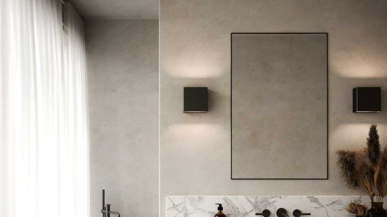 Væglamper til badeværelse, stue og gange