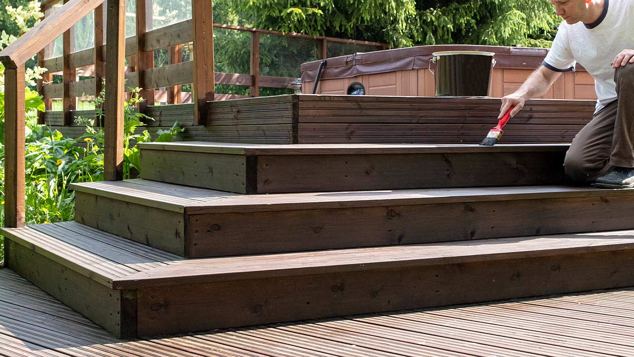 Træolie og terrasseolie til træterrassen