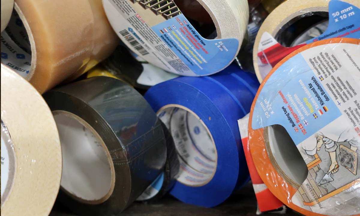 Malertape til afdækning