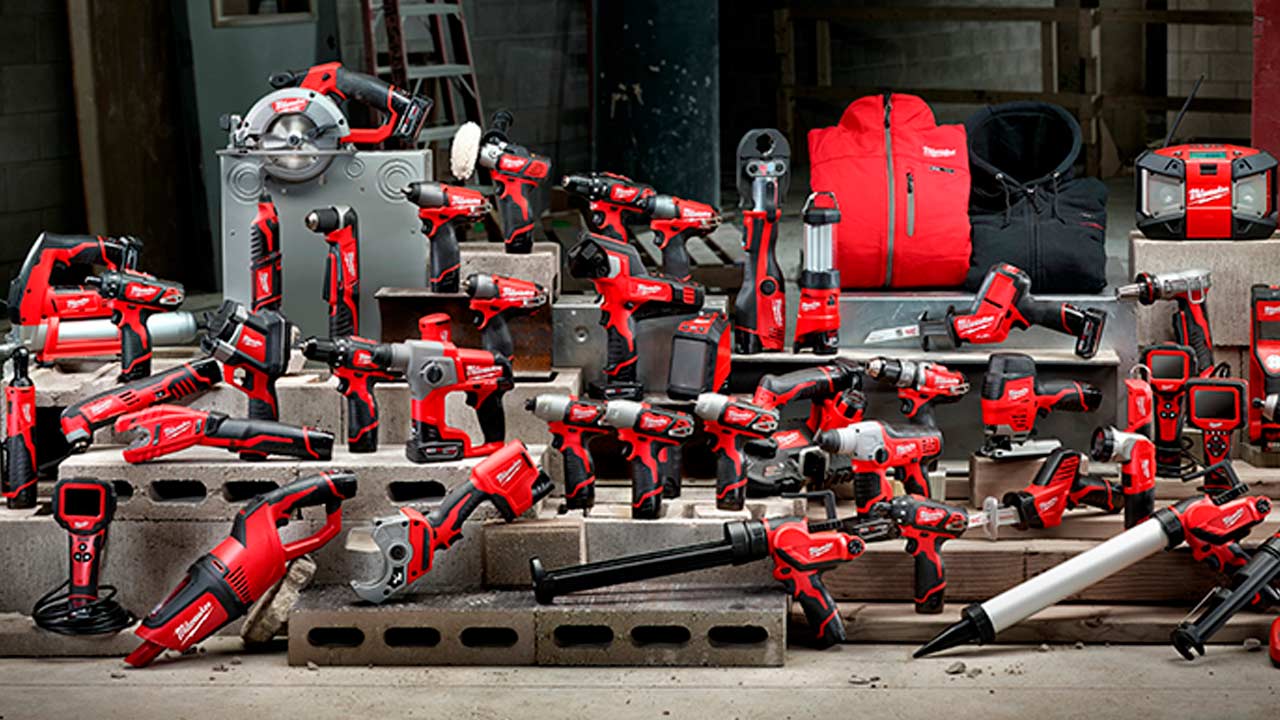 Udvalg i el-værktøj fra Milwaukee, Makita m.m.